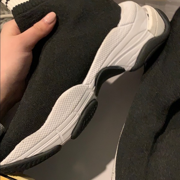 Striped ankle sock sneakers!!! - Picture 2 of 3